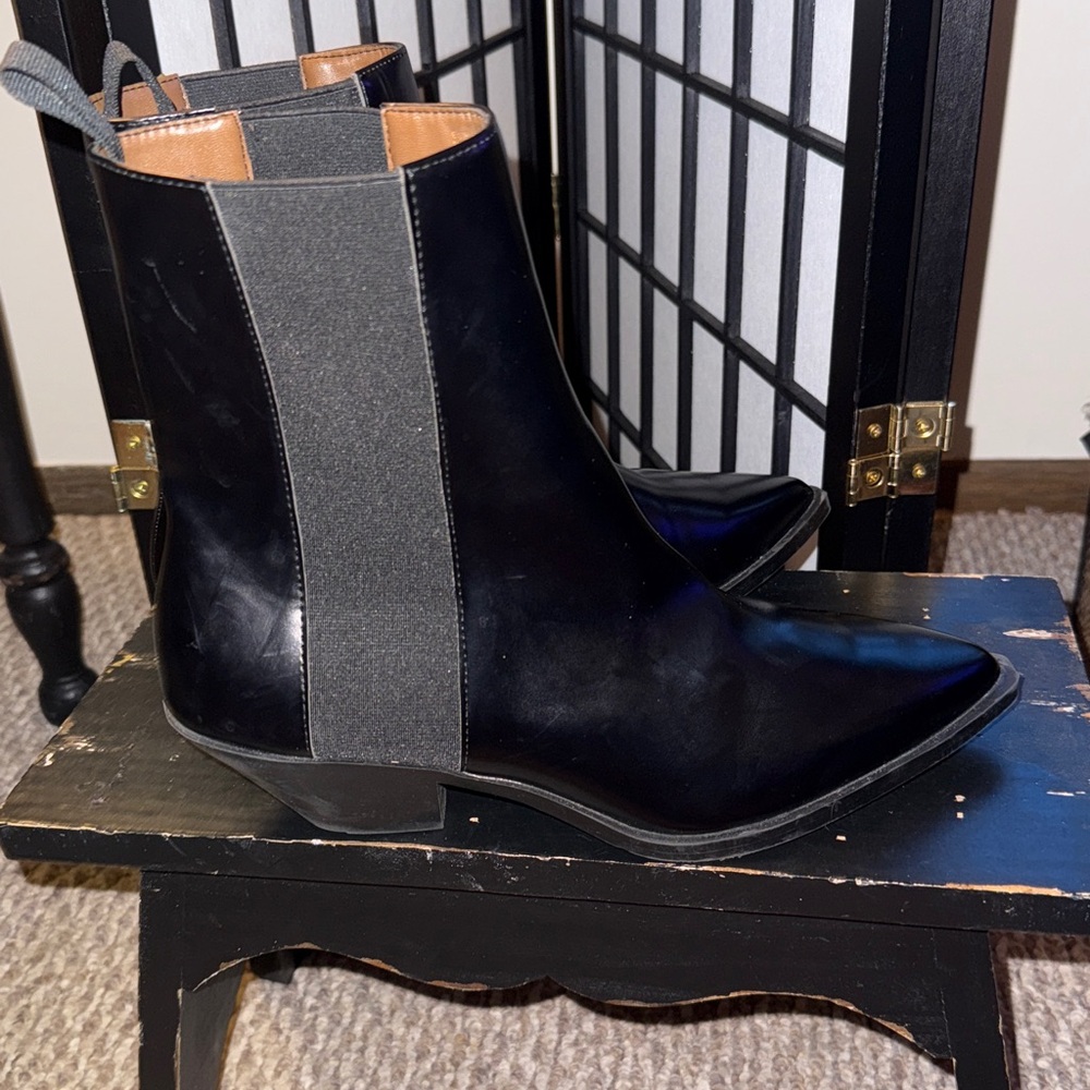 H&M Black Ankle Boots - Picture 4 of 7